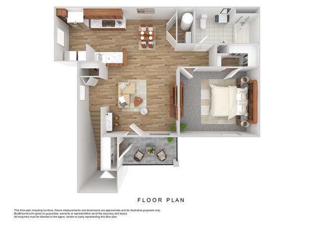 Floorplan - Amberwood Place Apartments