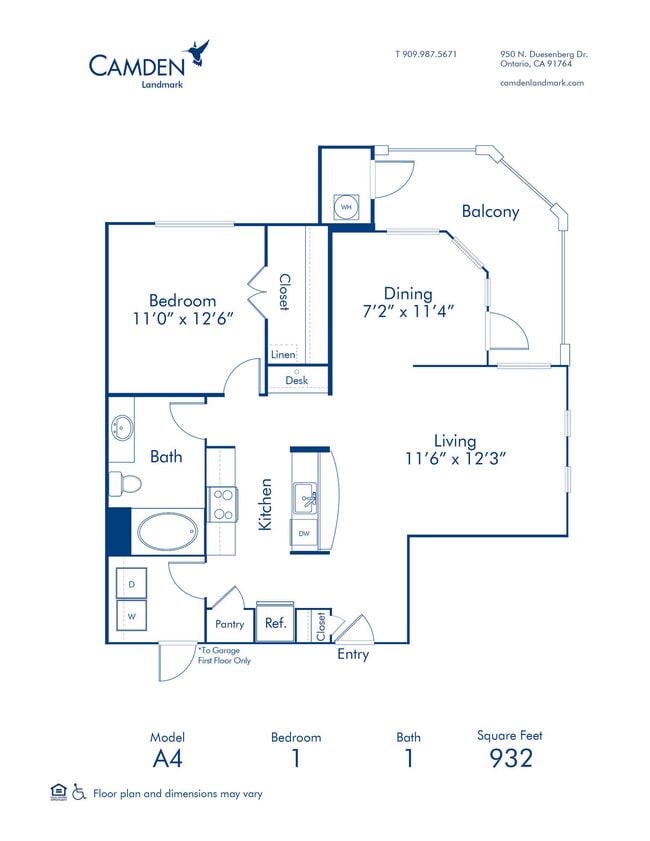 Floorplan - Camden Landmark
