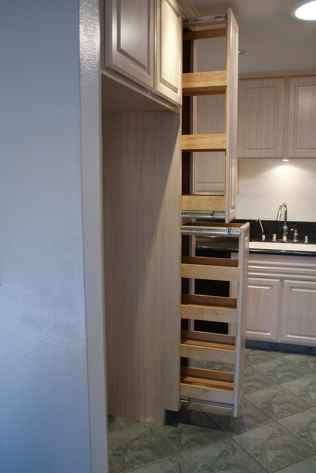 Custom Kitchen Pull Out Cabinets - 26102 Galvez Ct