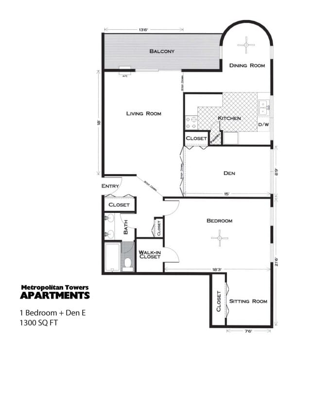 Floorplan - Metropolitan Towers