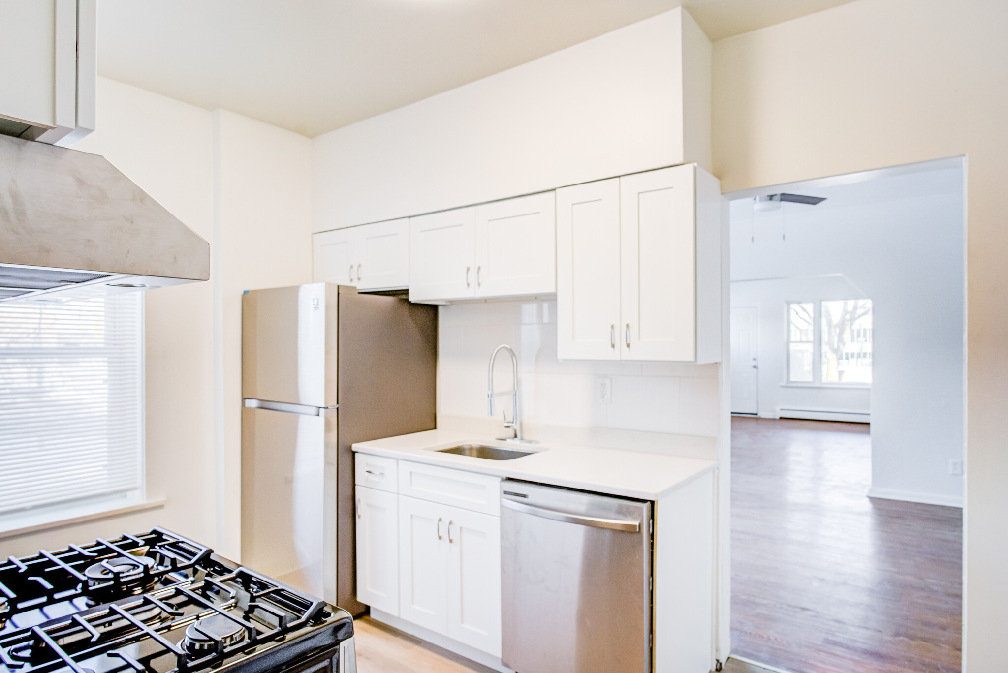 Beautiful quartz countertops and new cabinets - 1830 E 101st St