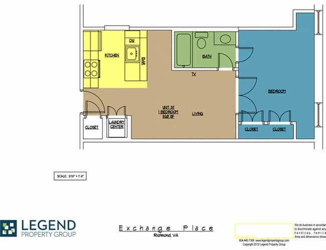 Floorplan - Exchange Place