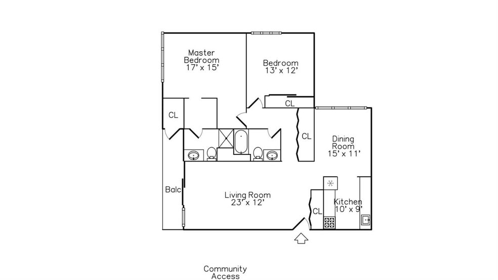 Floor plan - 2124 Pauline Blvd