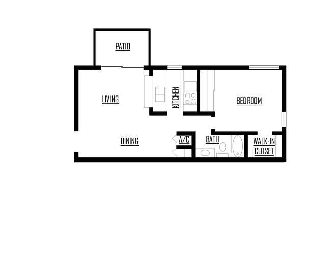 Floorplan - Peaks at Live Oak