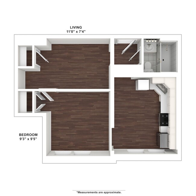 Floorplan - Clearway Apartments