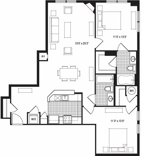 Floorplan - The Clarendon