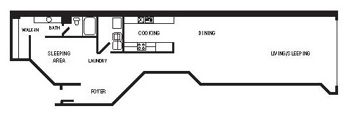 Floorplan - South Side On Lamar