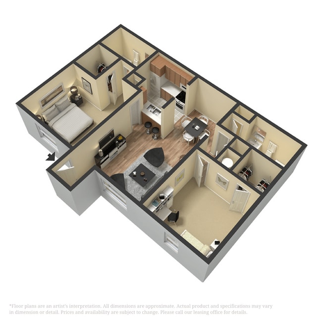 Floorplan - Diamond Lake Apartments