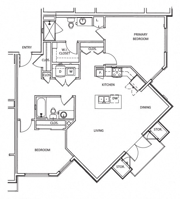 Floorplan - Legado Apartments