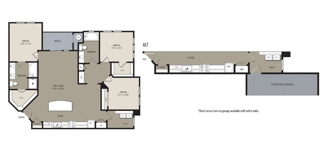 Floorplan - Westerly Apartments