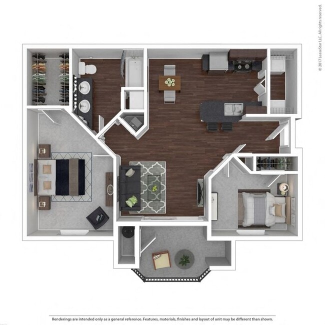 Floorplan - Broadleaf Apartments