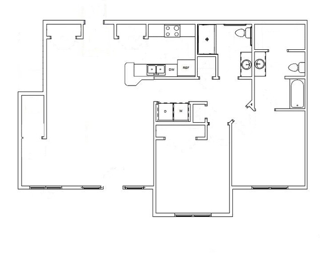 Floorplan - Furman Weststar Apartments