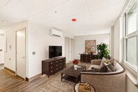 Virtually staged studio - Alexander House