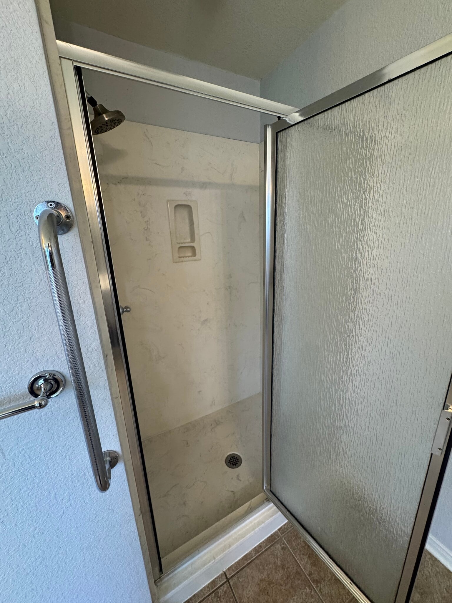 Master shower - 4301 Capri Dr