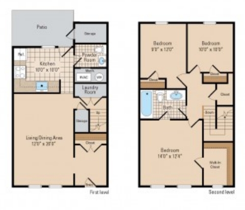 Three Bedroom - Pennsburg Commons