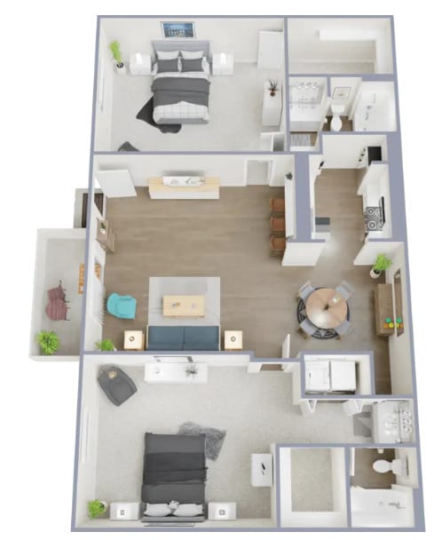 Floorplan - Harbour Point Apartments