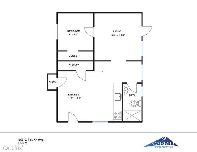 Building Photo - 1 br, 1 bath  - 553 S 4th Ave #2 -