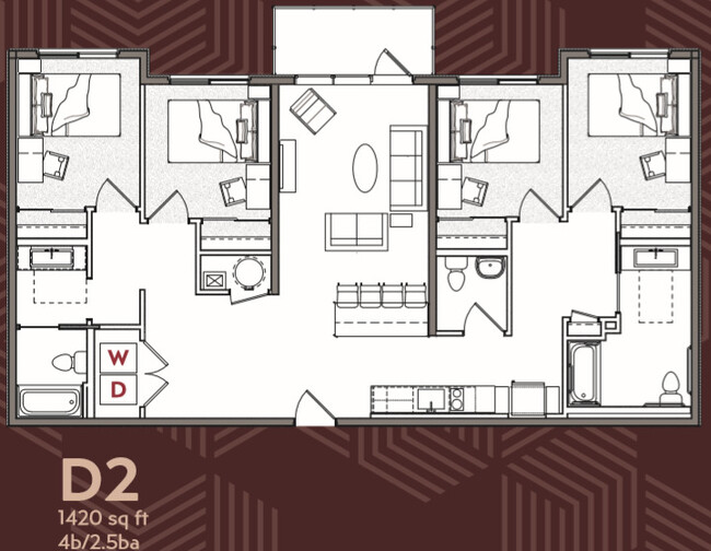 Floorplan - The Marshall Arkansas