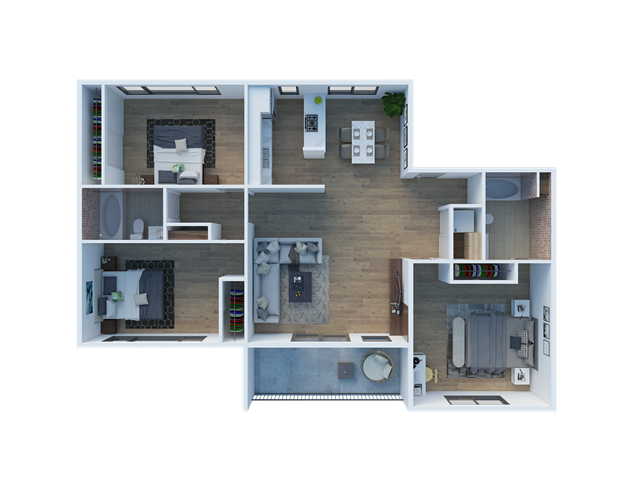 Floorplan - Larkspur West Linn