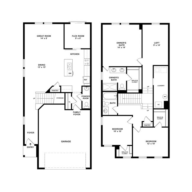 Floorplan - Wynne Farms Townhomes