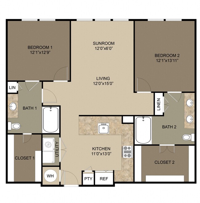 Floorplan - Birdie on Woodland Greens