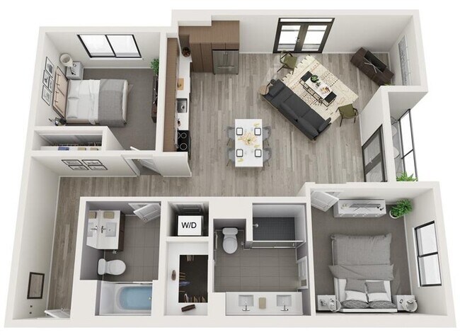 Floorplan - 4th and J