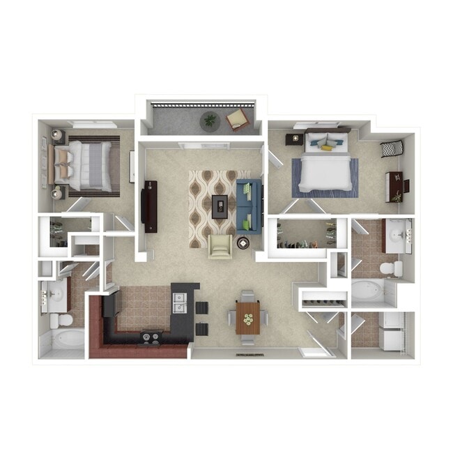 Floorplan - Ashley Square at SouthPark