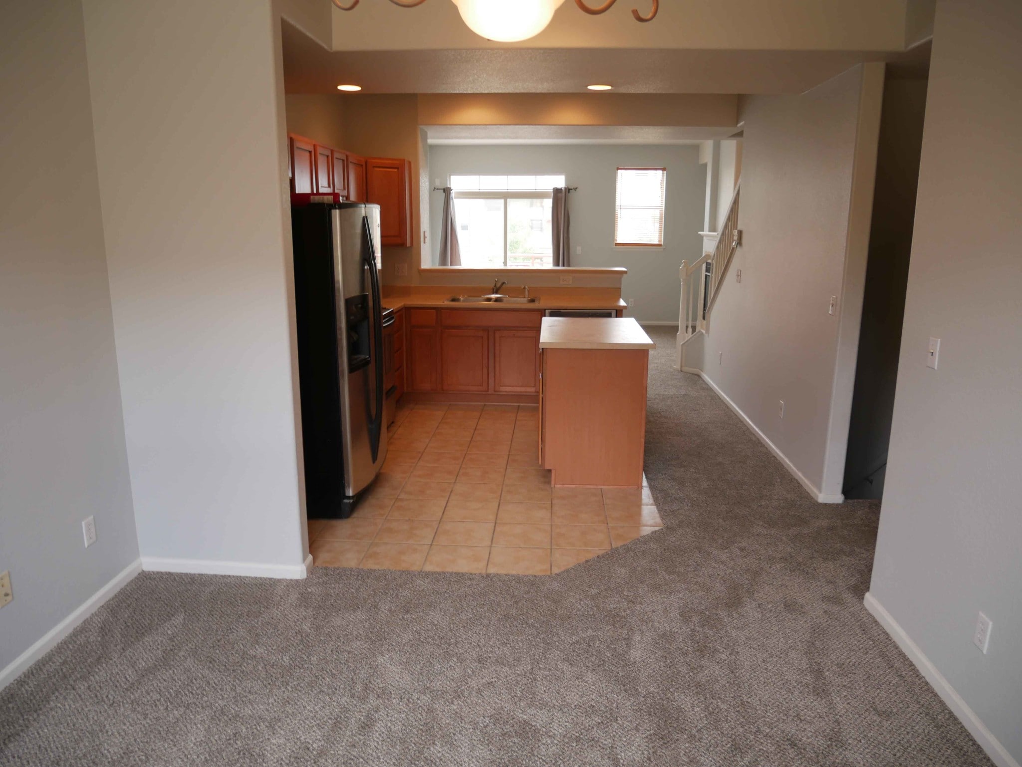 View from Dining Room to Kitchen and LR - 5461 Water Tower Promenade