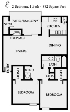 Floorplan - Spicewood Springs Apartment Homes