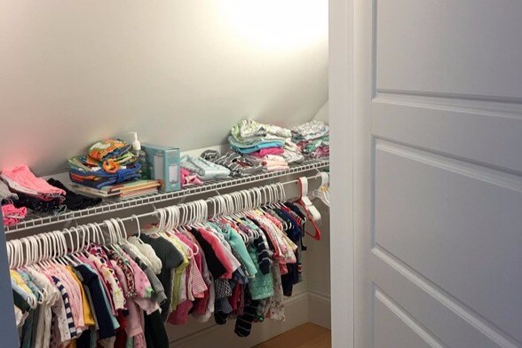 bedroom closet 3rd floor - 2547 S Shore Dr