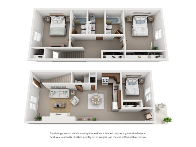 Floorplan - Hoosier Court Apartments