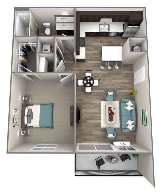 Floorplan - Hearth Apartment Homes