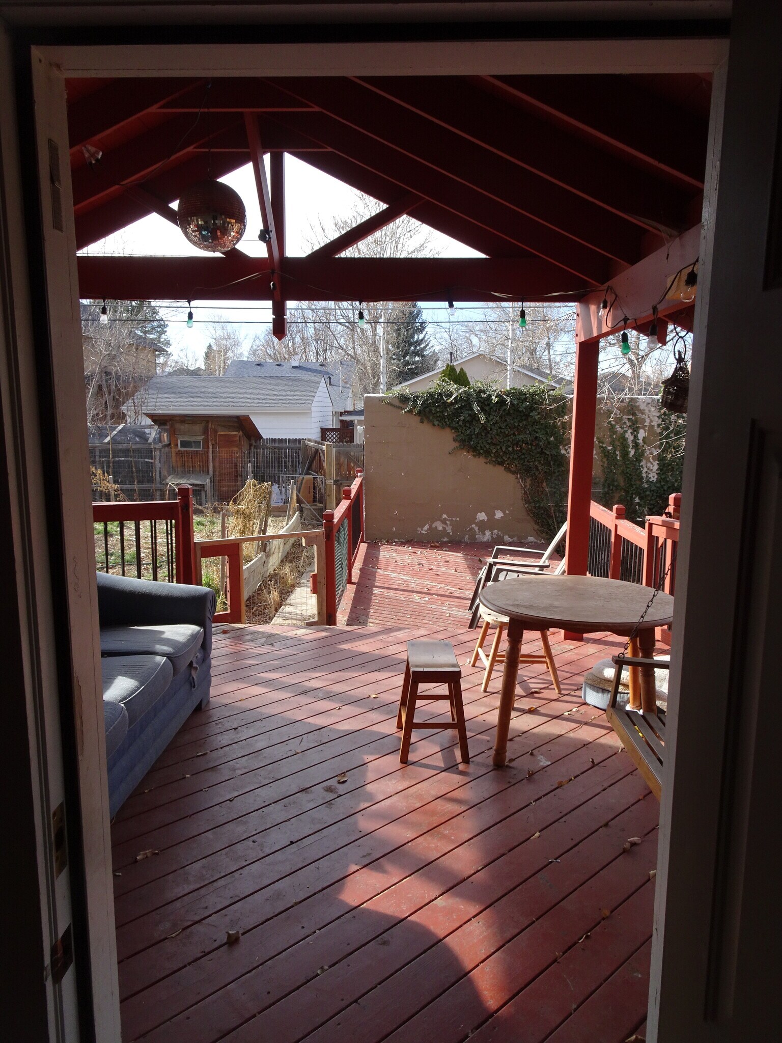 Back Porch - 1655 S Corona St
