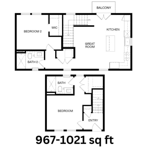 Desert Lily - Private Balcony with sq ft - Culdesac Tempe