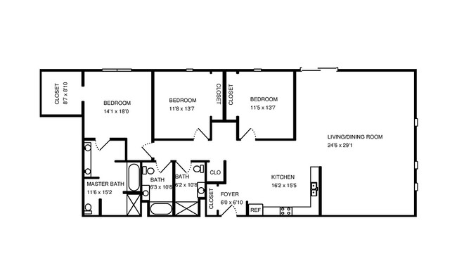 BUCK 3 BED B - Bucktown Station