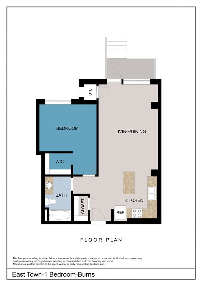 Floorplan - East Town Apartments