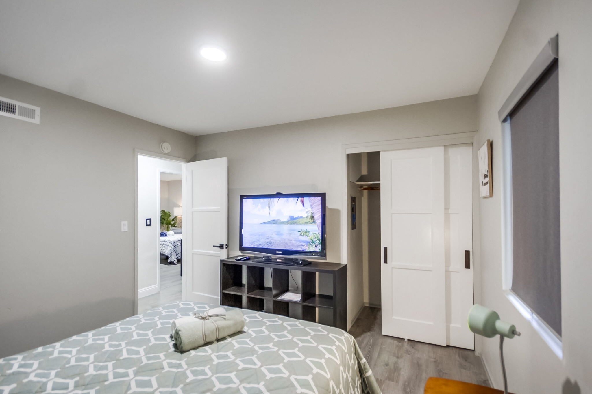 Need extra storage? Worry no more, each room comes with its own closet space - 5551 Churchward St