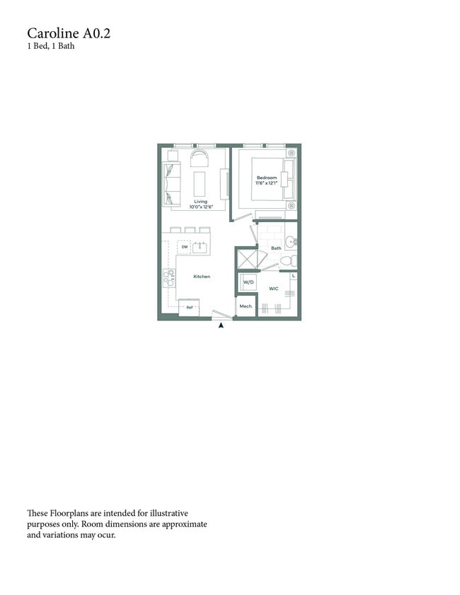 Floorplan - The Caroline