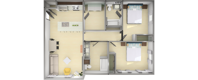 Building Photo - Beautiful 2 Bed, 2 Bath Apartment in PRIME location!  Furnished & Unfurnished Options Available!