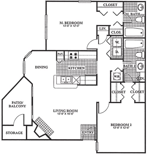 Floorplan - Poplar Place