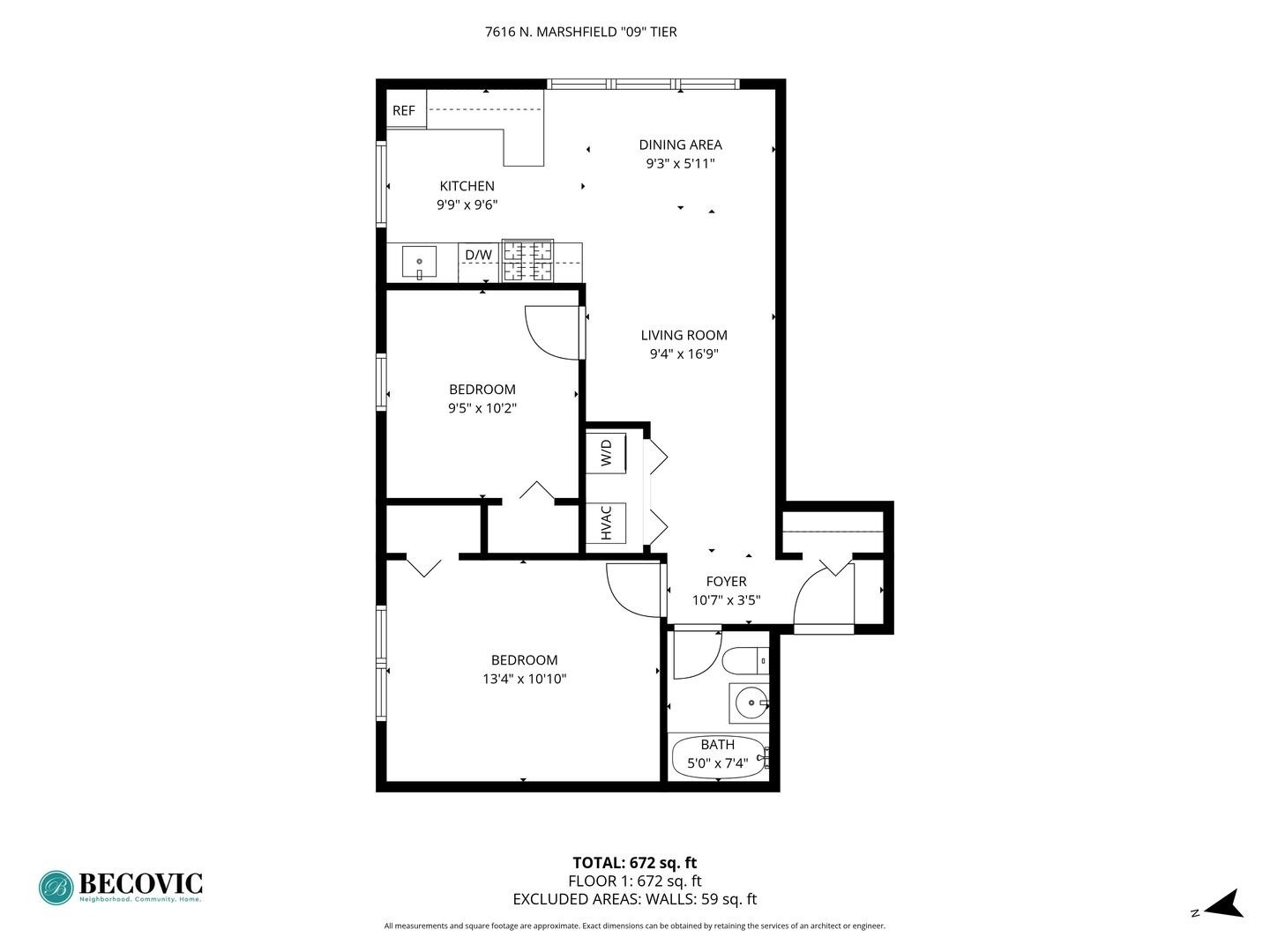 Building Photo - 7626 N Marshfield Ave