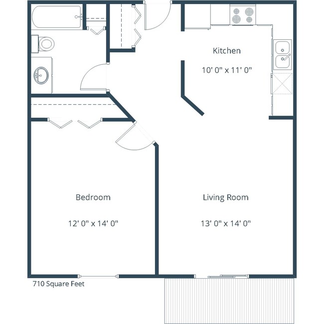 Floorplan - Sunset Ridge Apartment Community