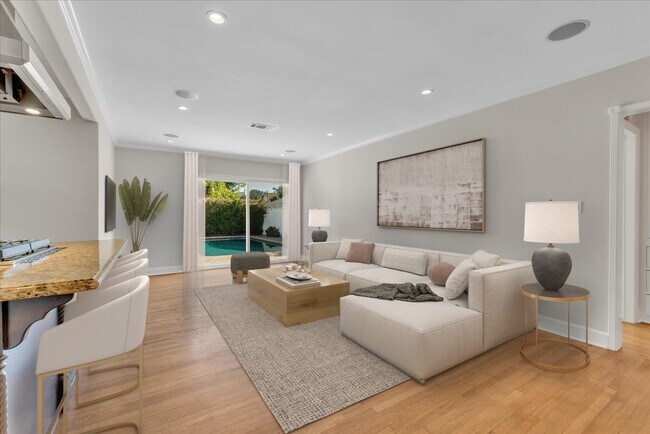 Virtually Staged | Family Room - 4710 Cartwright Ave