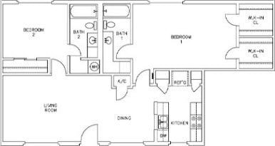 2BR/2BA - Shoal Creek North