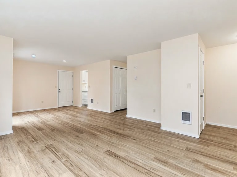View of Hallway & Kitchen Entrance From Living Room - 1921 Chestnut St