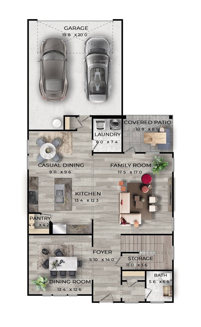 Floorplan - Overlook at Mill Creek