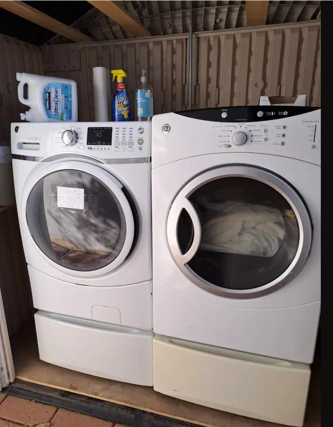 Free laundry just outside apt, shared with only 1 other unit - 22459 Venido Rd