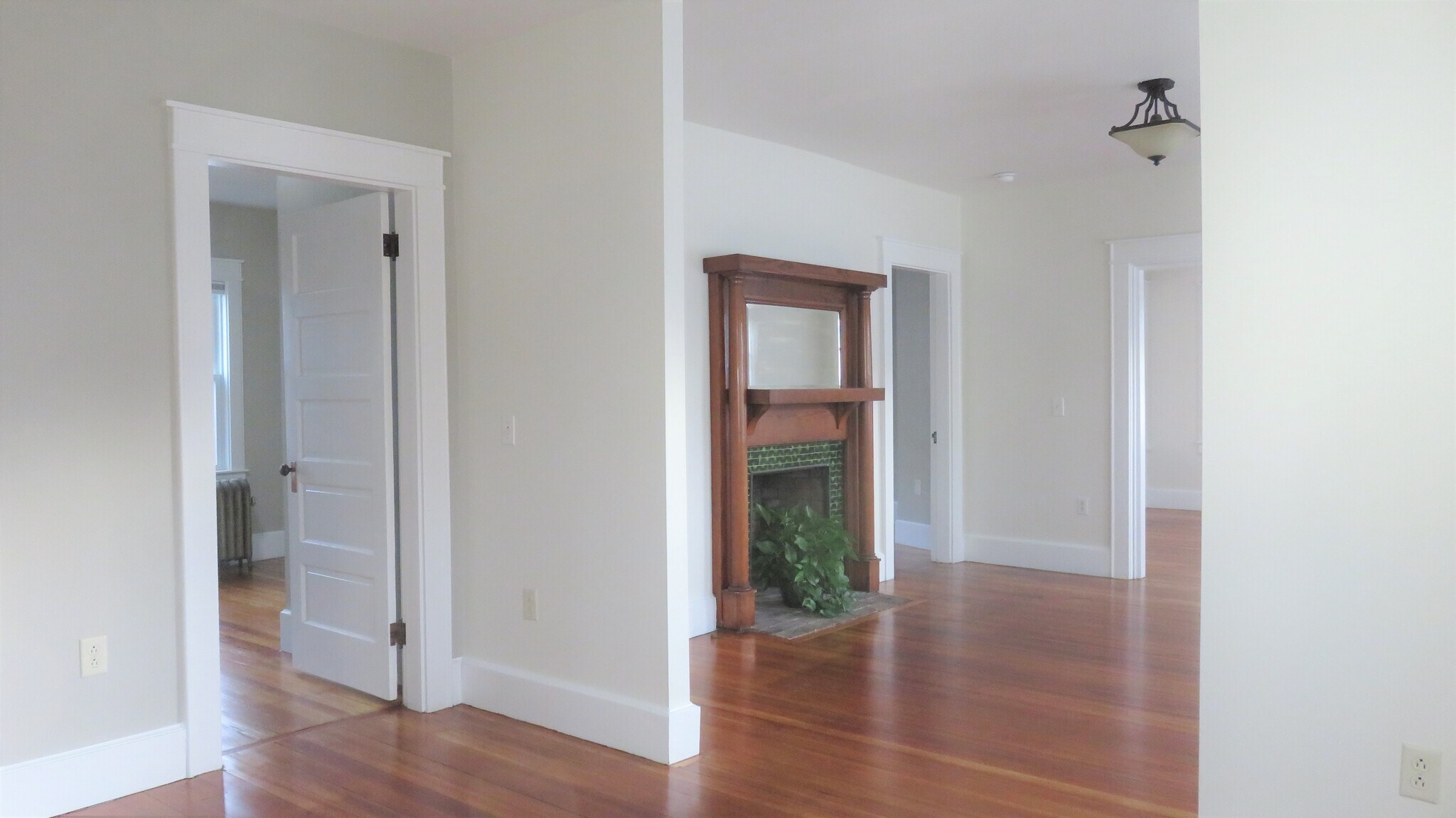 As seen from back parlor - 21 Courtland St