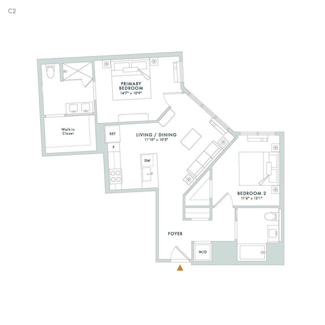 Floorplan - Surfhouse Asbury Park