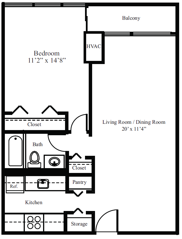 Floorplan - AVA Van Ness